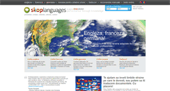 Desktop Screenshot of languages.skop.ro